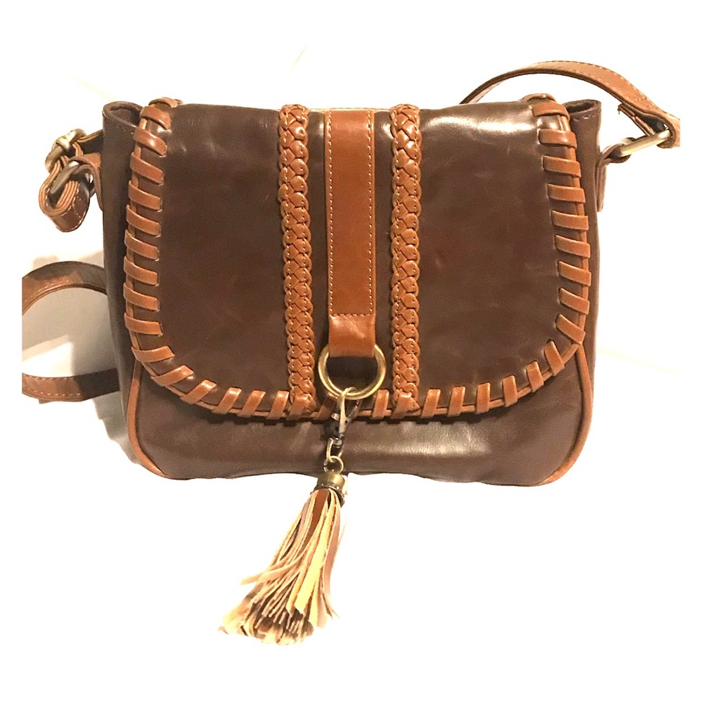 Vegan Leather Cross Body Bag